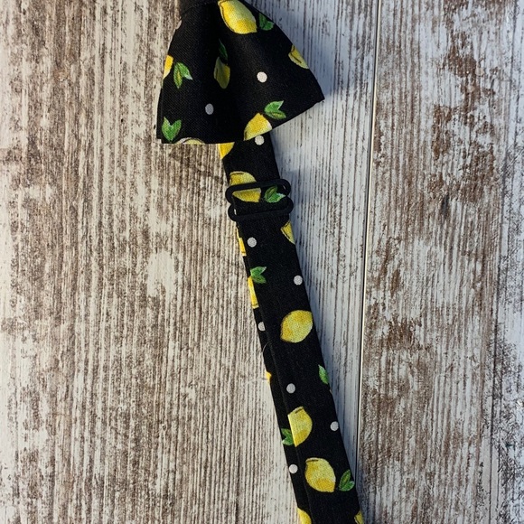 Easter bow tie fruit bow tie easter gift lemon bow tie black bow tie graduation - Picture 4 of 5